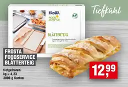 Handelshof Frosta foodservice blätterteig Angebot