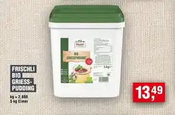 Handelshof Frischli bio griess- pudding Angebot