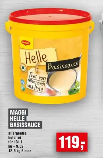 Handelshof Maggi helle basissauce Angebot