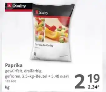 Selgros Quality Paprika Angebot