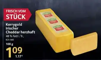 Selgros Kerrygold Irischer Cheddar herzhaft Angebot