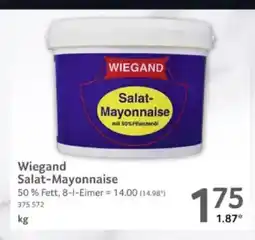 Selgros Wiegand Salat-Mayonnaise Angebot