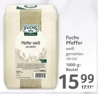 Selgros FUCHS Pfeffer Angebot