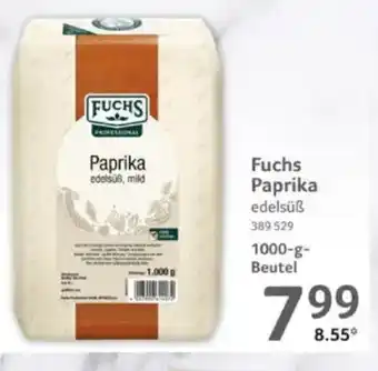 Selgros Fuchs Paprika Angebot