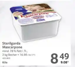 Selgros Sterilgarda Mascarpone Angebot