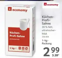 Selgros economy Küchen- Profi- Sahne Angebot