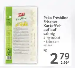 Selgros Peka Freshline Frischer Kartoffelauflauf sahnig Angebot