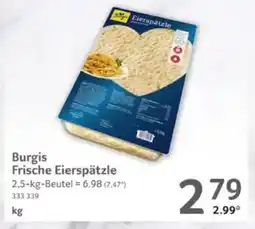 Selgros Burgis Frische Eierspätzle Angebot