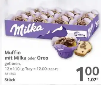 Selgros Milka Muffin mit Milka oder Oreo Angebot