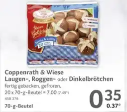 Selgros Coppenrath & Wiese Laugen-, Roggen- oder Dinkelbrötchen Angebot