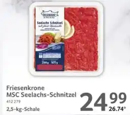 Selgros Friesenkrone MSC Seelachs-Schnitzel Angebot