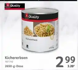 Selgros Quality Kichererbsen Angebot