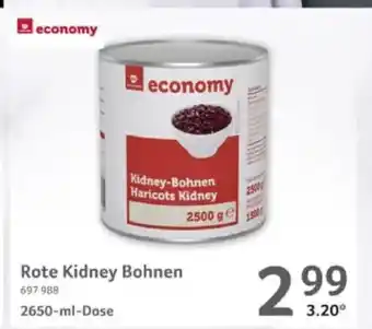 Selgros economy Rote Kidney Bohnen Angebot