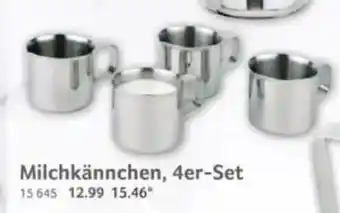 Selgros Milchkännchen, 4er-Set Angebot