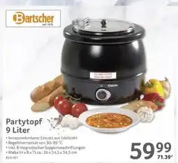 Selgros Bartscher Partytopf 9 Liter Angebot