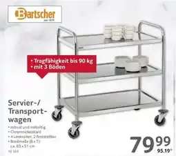 Selgros Bartscher Servier-/ Transportwagen Angebot