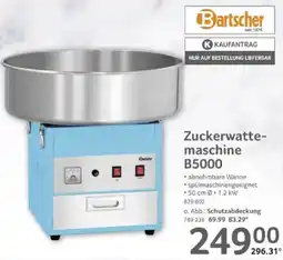 Selgros Bartscher Zuckerwattemaschine B5000 Angebot