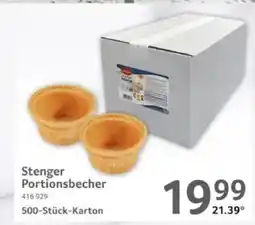 Selgros Stenger Portionsbecher Angebot