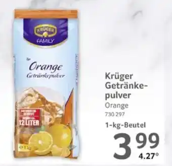 Selgros KRUGER FAMILY Getränkepulver Angebot