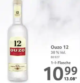 Selgros Ouzo 12 38 % Vol. Angebot