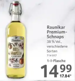 Selgros Raunikar Premium- Schnaps Angebot