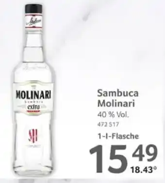 Selgros Sambuca Molinari Angebot