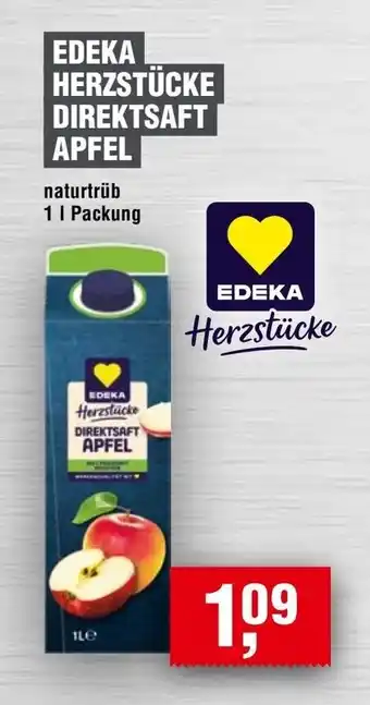 Handelshof Edeka herzstücke direktsaft apfel Angebot