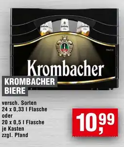 Handelshof Krombacher biere Angebot