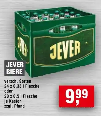 Handelshof Jever biere Angebot