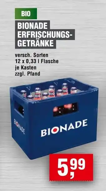 Handelshof Bionade erfrischungs- getränke Angebot