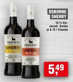 Handelshof Osborne sherry Angebot