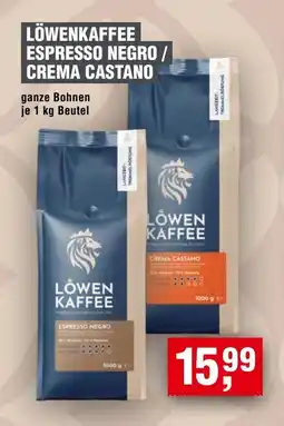 Handelshof Löwenkaffee espresso negro / crema castano Angebot