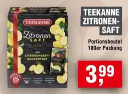 Handelshof Teekanne zitronen- saft Angebot