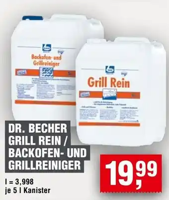 Handelshof Dr. becher grill rein / backofen- und grillreiniger Angebot