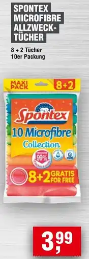 Handelshof Spontex microfibre allzweck- tücher Angebot