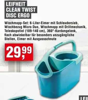 Handelshof Leifheit clean twist disc ergo Angebot