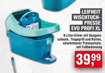 Handelshof Leifheit wischtuch- presse evo profi xl Angebot