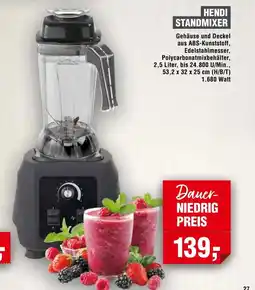 Handelshof HENDI Standmixer Angebot