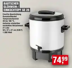 Handelshof Bartscher glühwein-/ einkochtopf ge 28 Angebot