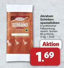 Famila Nord West Abraham Schinken- spezialitäten Angebot