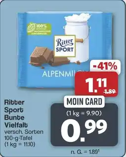 Famila Nord West Ritter Sport Bunte Vielfalt Angebot