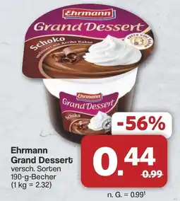 Famila Nord West Ehrmann Grand Dessert Angebot