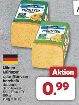 Famila Nord West Milram Müritzer oder Müritzer herzhaft Angebot