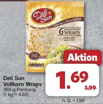 Famila Nord West Deli Vollkorn Wraps Angebot