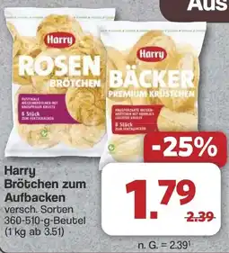 Famila Nord West Harry Brötchen zum Aufbacken Angebot