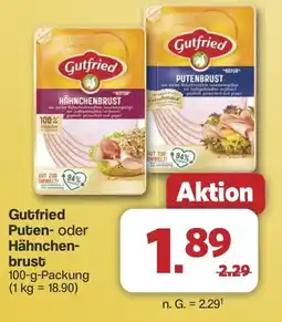 Famila Nord West Gutfried Puten- oder Hähnchen- brust Angebot