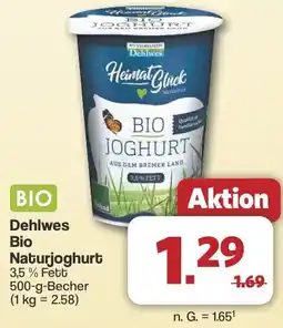 Famila Nord West Dehlwes Bio Naturjoghurt Angebot