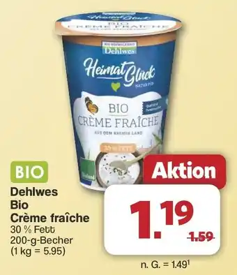 Famila Nord West Dehlwes Bio Crème fraîche Angebot