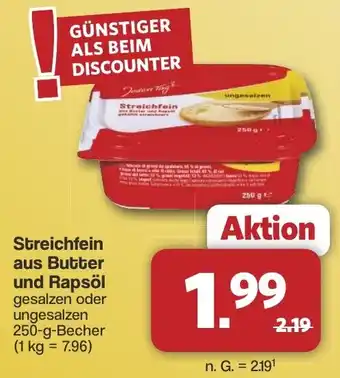 Famila Nord West Streichfein aus Butter und Rapsöl Angebot