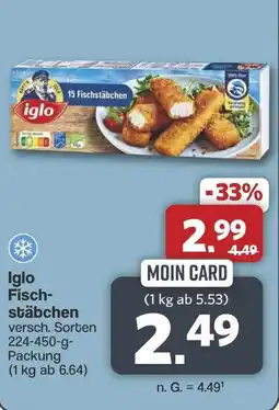 Famila Nord West Iglo Fisch- stäbchen Angebot